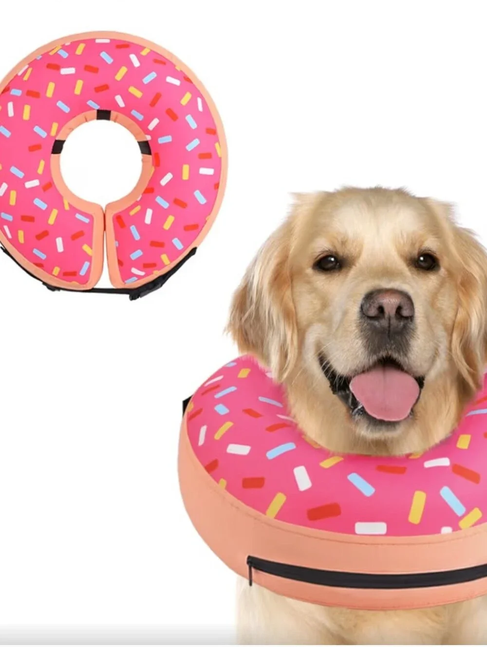 Inflatable Dog Donut Collar